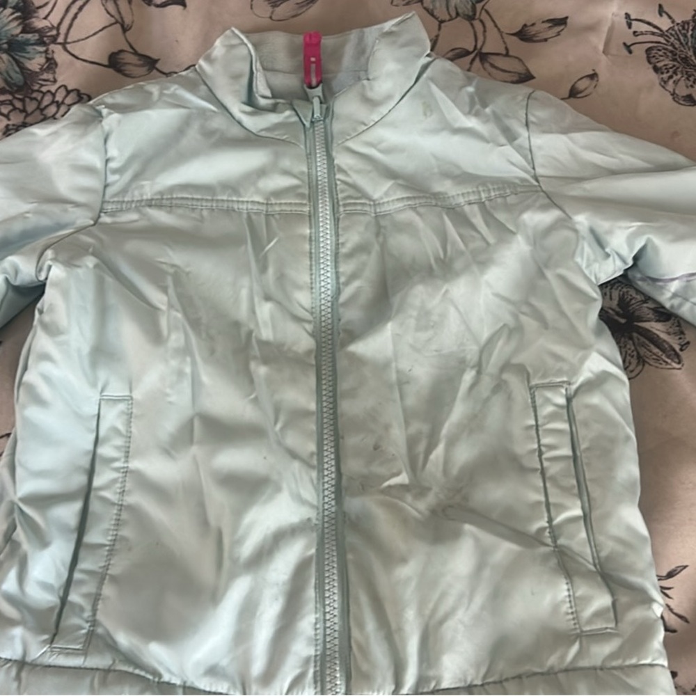 Old Navy Kids Light Blue Puffer Jacket